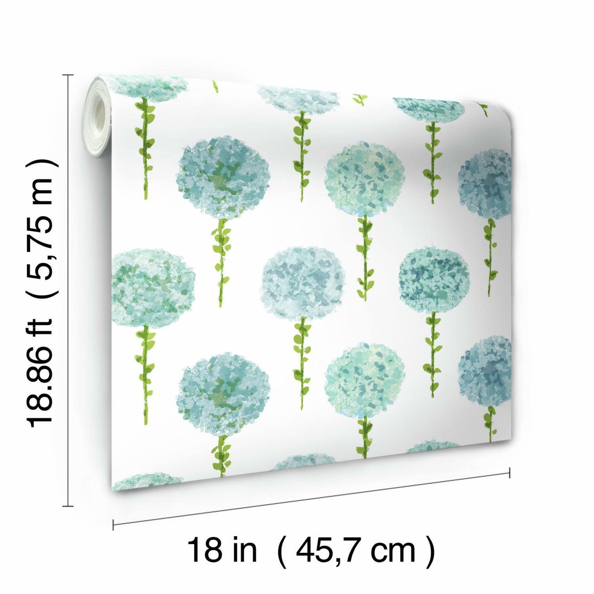 RoomMates Mum Floral Peel & Stick Wallpaper